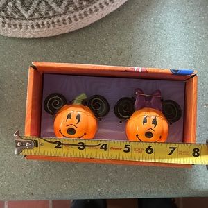 Disney | Mickey and Minnie Pumpkin Salt and Pepper shakers